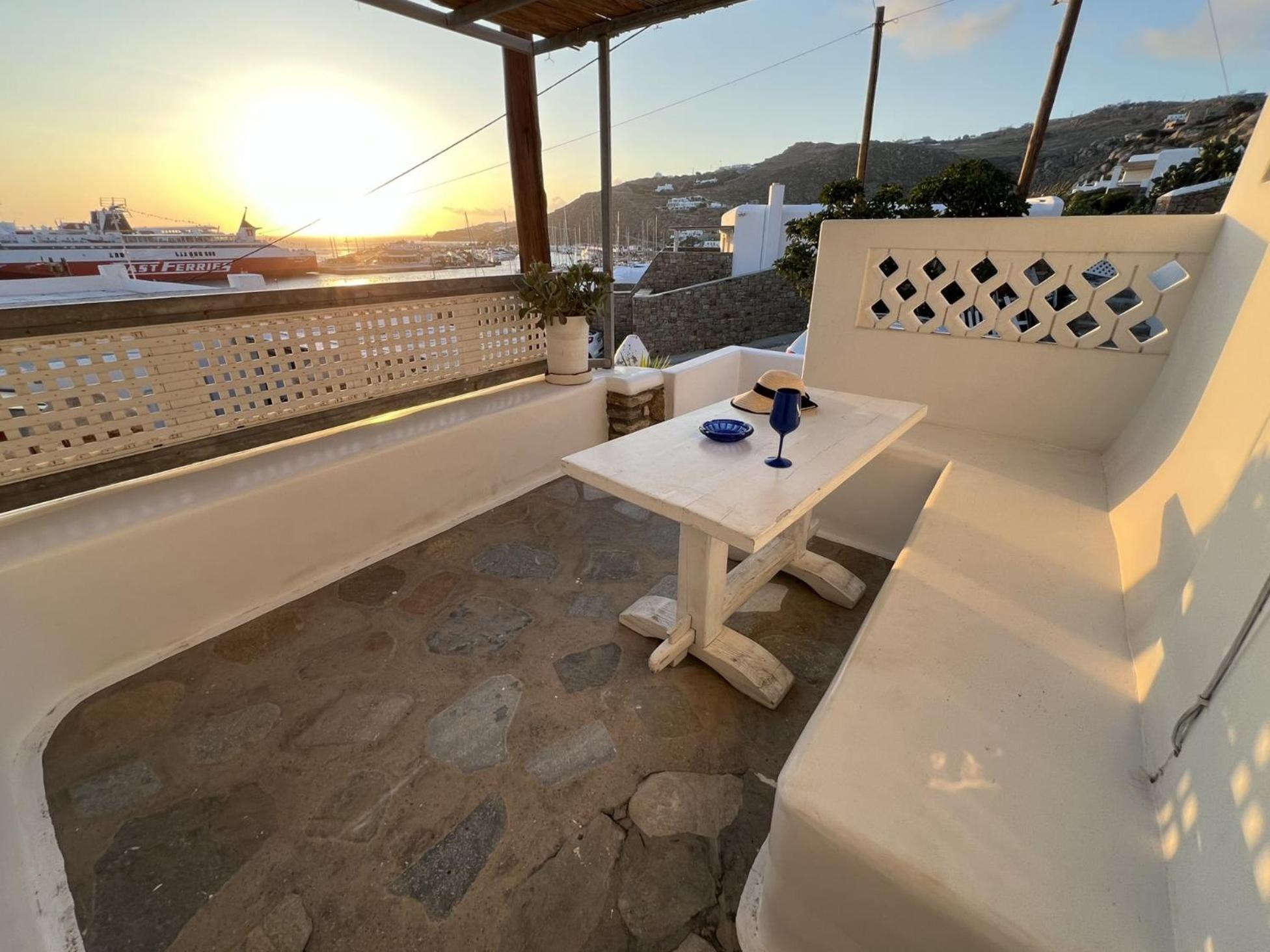 Апартаменти Mykonos Tourlos Nests - Sea View Escape Екстер'єр фото